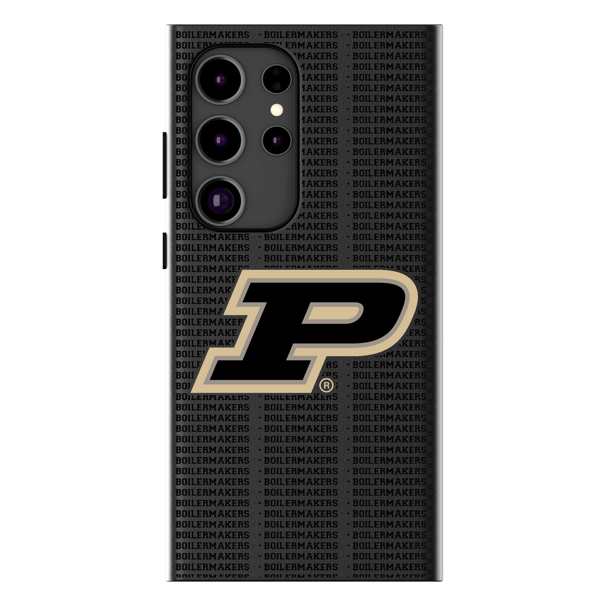 Keyscaper - NCAA - Purdue Boilermakers Text Backdrop Galaxy Magnetic Bump Case - S24 Ultra - Black price history on PriceWatchPro