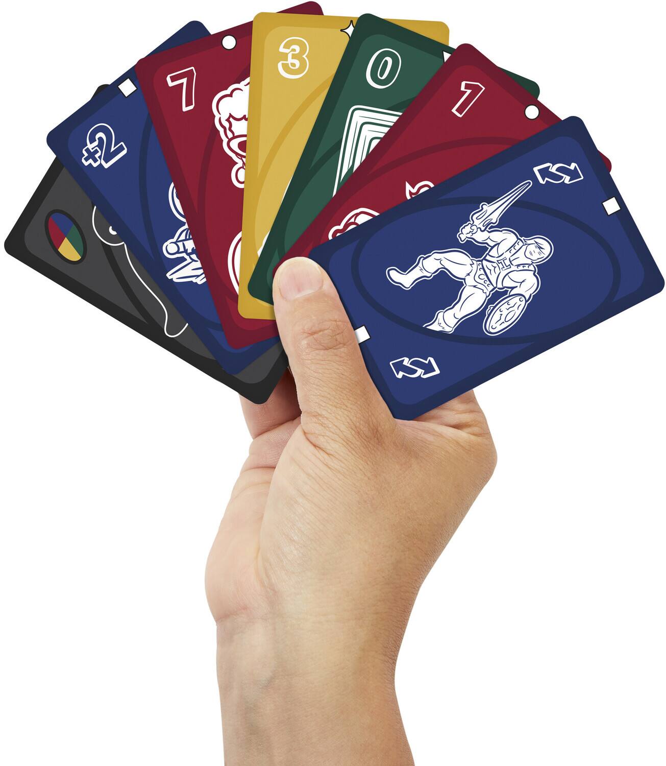 Alt View 3. Mattel - Mattel Games - UNO: Ruby Red, Mattel 80th Anniversary   - Collectibles - Mattel.