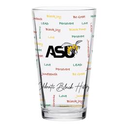 Indigo Falls - Alabama State Hornets 16oz. Pint Glass - Multicolor