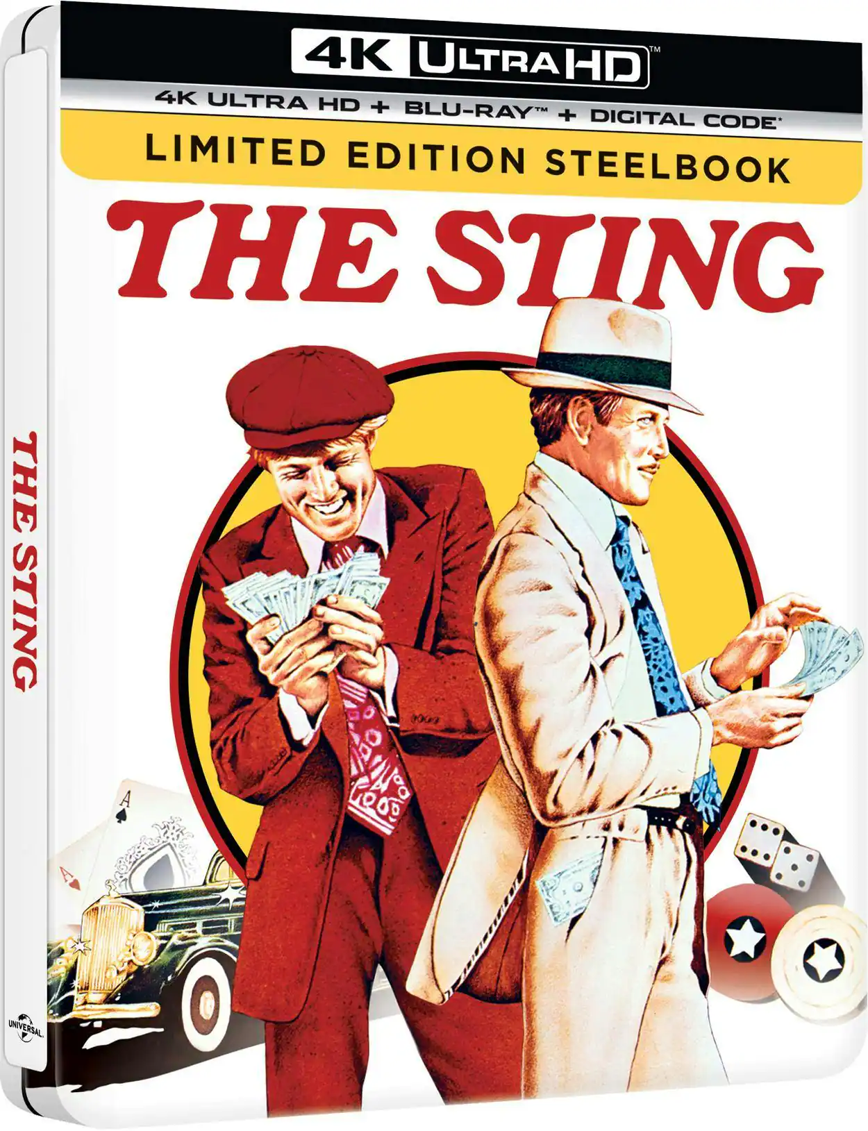 Angle. The Sting (Limited Edition 4K Ultra HD Steelbook + Blu-ray) [UHD].