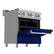 Back. ZLINE - ZLINE 30 in. Legacy Dual Fuel Range in Satin Stainless Steel & Blue Gloss Door (RAS-BG-30) - Blue Gloss.