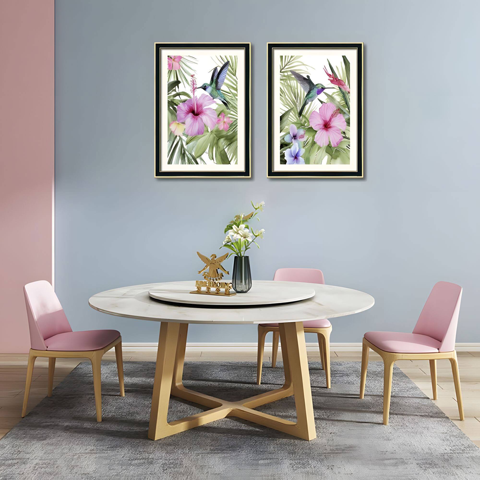 Alt View 4. APRILSOUL - Solid Wood Picture Frame Replaceable Canvas Art Frame Organic Glass Elegant Wall Decor Living Room Bedroom - Black.