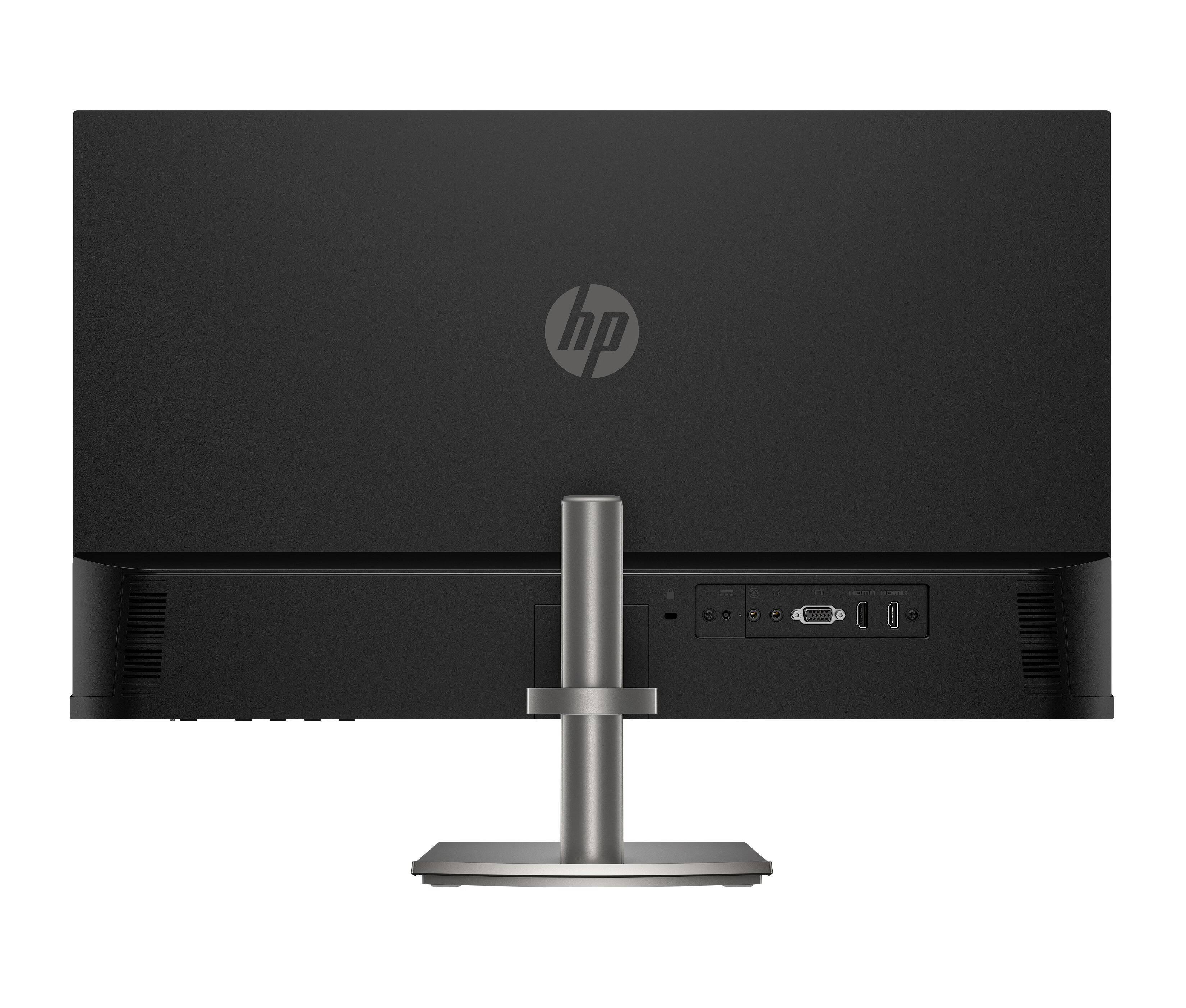 Alt View 1. HP - HP Series 5 527da 27" IPS FHD Monitor, Anti-Glare, Flicker Free, VGA, HDMI & DKZ Hub, Black/Metal Gray (B11W6AT#ABA) - Black/Metal Gray.