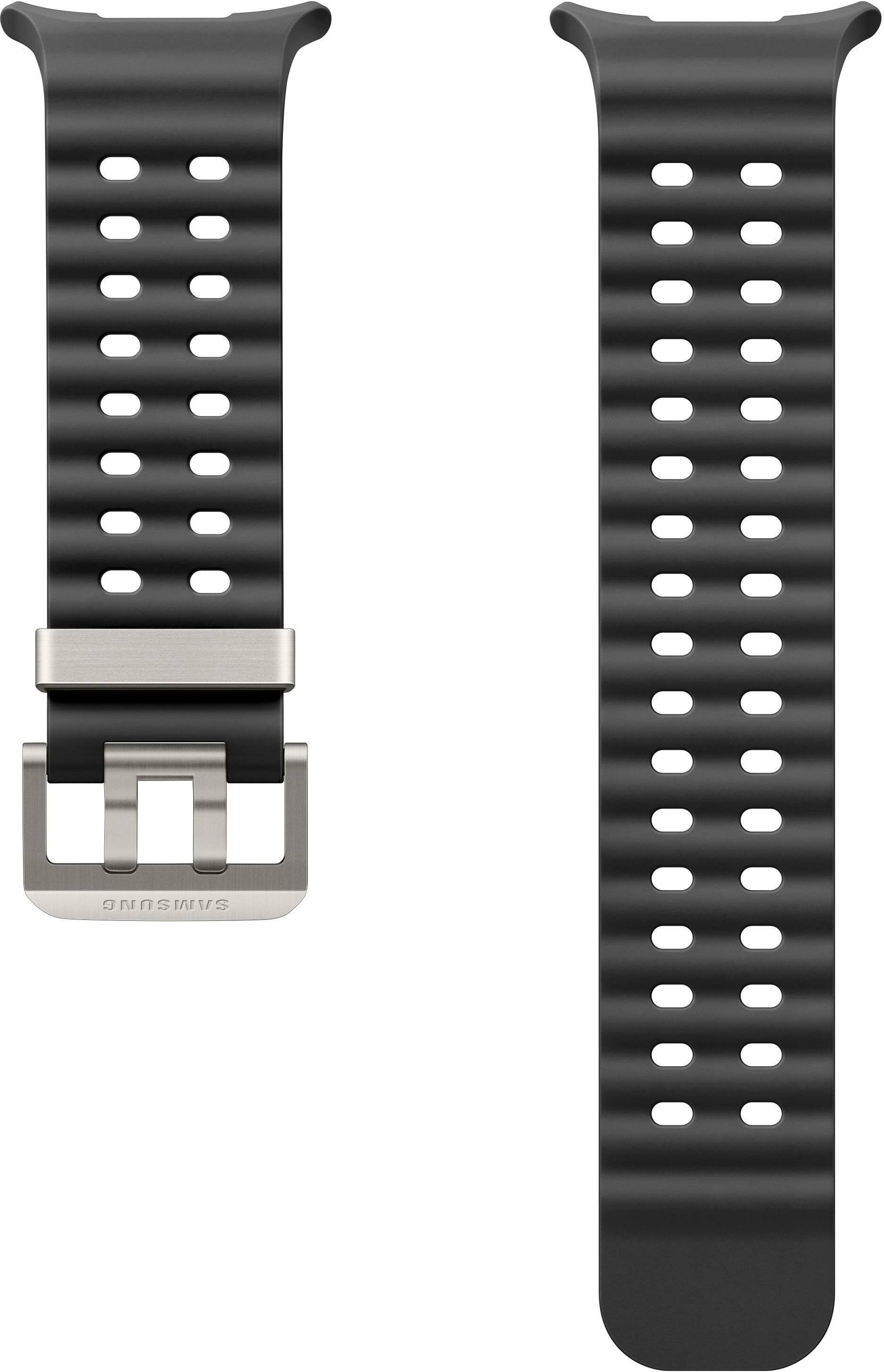 Alt View 13. Samsung - Galaxy Watch Ultra Marine Band - Dark Gray.