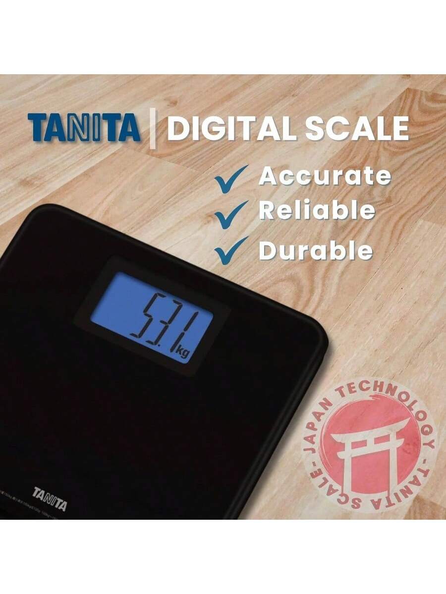 TANITA | DIGITAL SCALE  
Accurate  
Reliable  
Durable  

JAPAN TECHNOLOGY  

TANITA