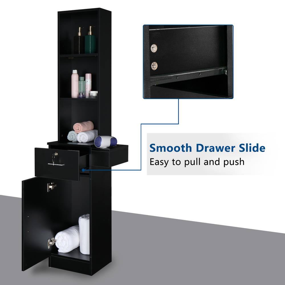 Smooth Drawer Slide  
Easy to pull and push