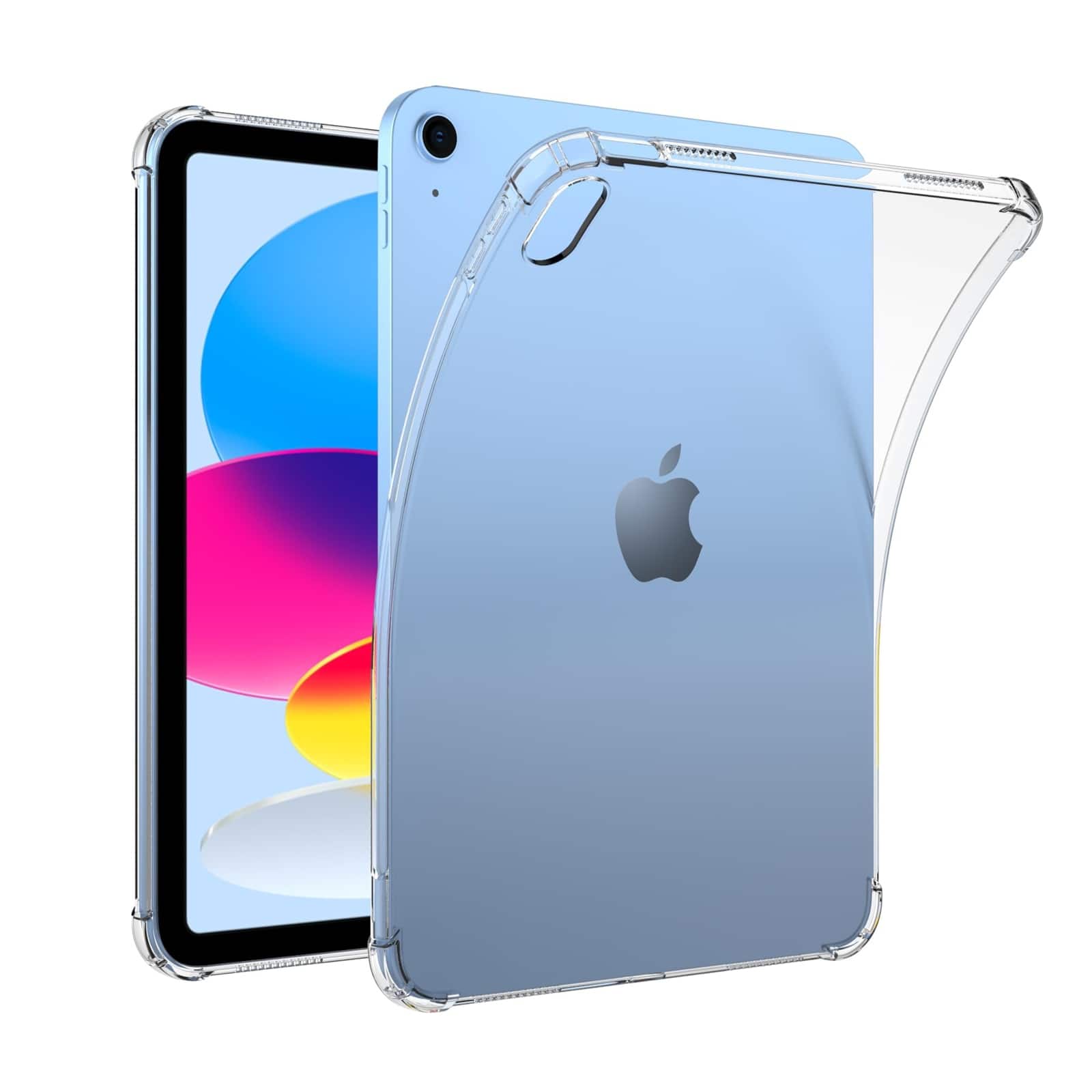 UUCOVER - Case for iPad (A16) 11 Inch 2025 / iPad 10th Generation 10.9 Inch 2022 Shockproof TPU Back Cover - Clear