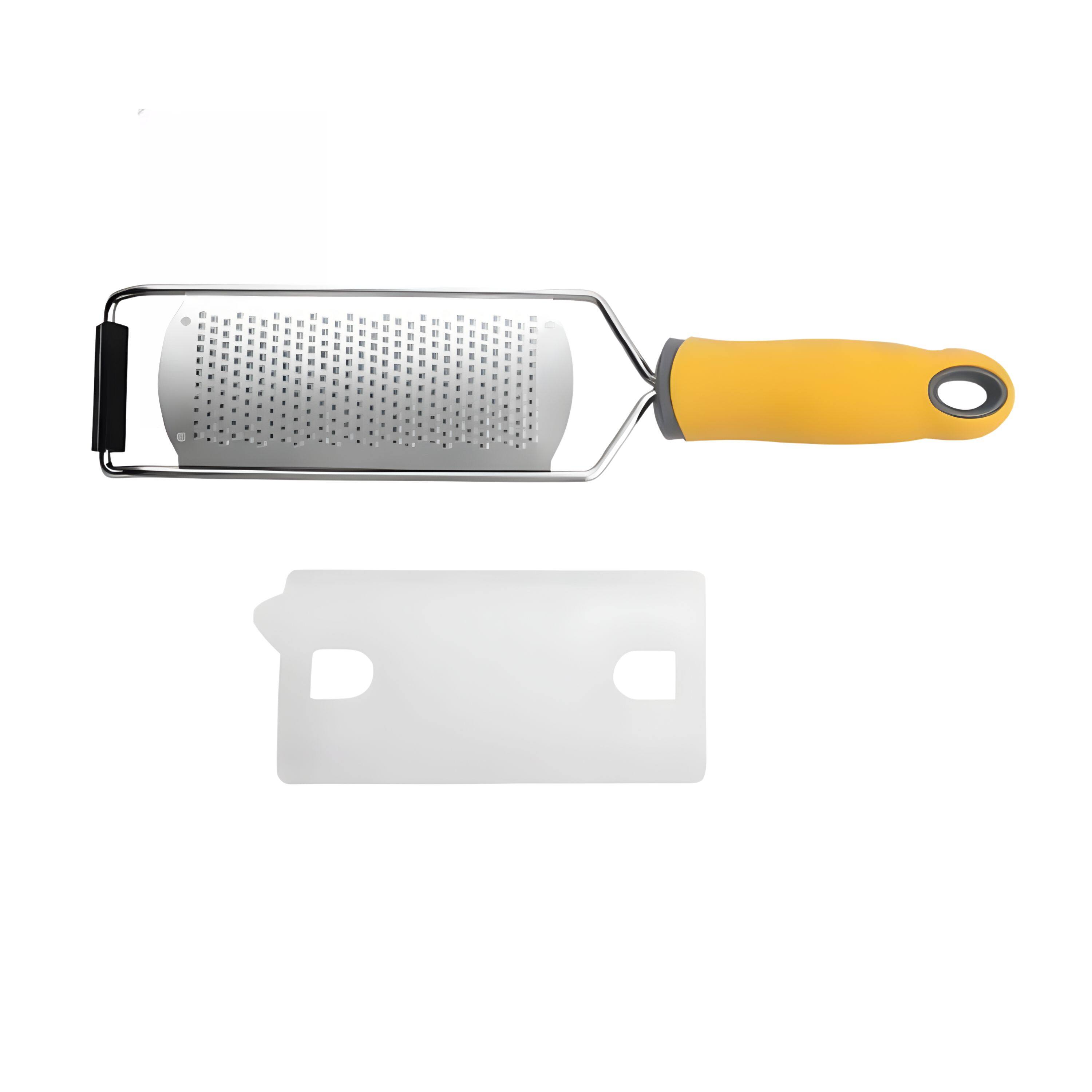 Kitcheniva - Stainless Steel Cheese & Citrus Zester Grater Kitchen Tool - Silver