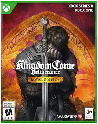 XBOX SERIES X
XBOX ONE
Kingdom Come Deliverance
ROYAL EDITION
MATURE 17+
JEUNES ADULTES 17+
M ESRB
WARHORSE
DEEP SILVER - M (Mature 17+)