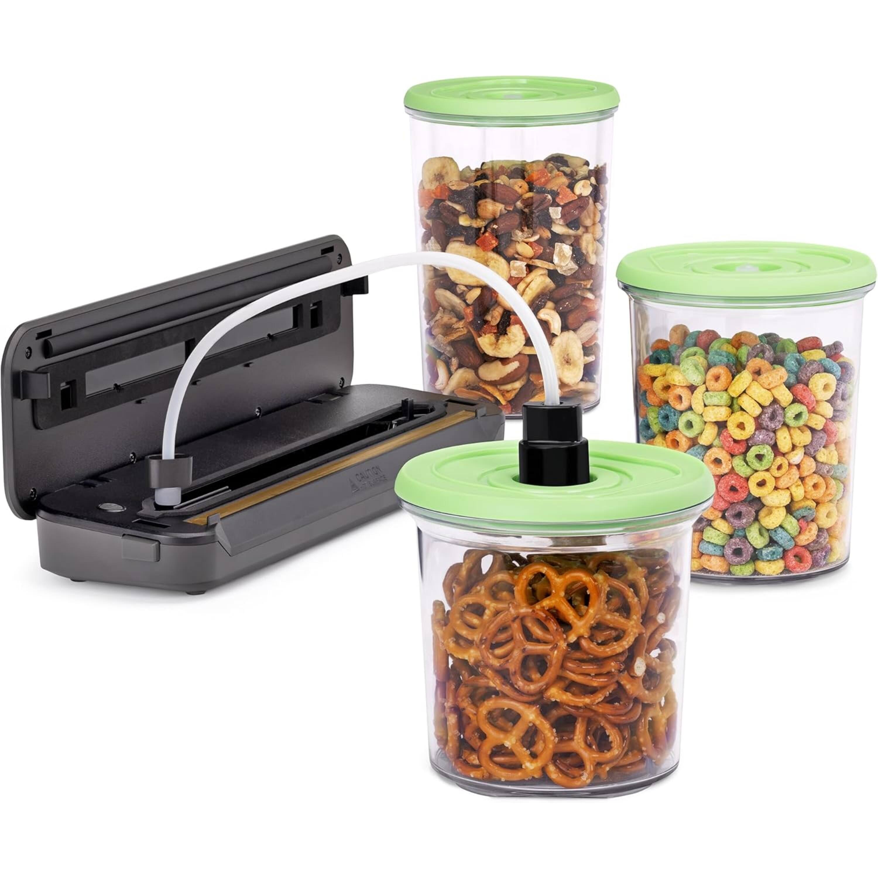 Alt View 2. Presto - Presto 09512 Fresh Daddy 3 Piece Seal Container Set - Clear.