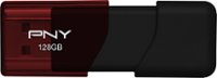 Front Zoom. PNY - Turbo Plus 128GB USB 3.0 Flash Drive - Black/Red.
