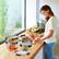 Alt View 1. Sorbus - Sorbus 20 Piece Rectangular (630ml/ 21.3oz/ 2.6cups) Glass Meal Prep Containers with Airtight Lids - Oven Safe - Clear.