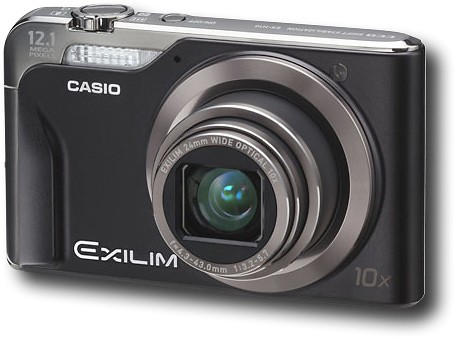 achterlijk persoon Koninklijke familie Lunch Best Buy: Casio EXILIM 12.1-Megapixel Digital Camera Black EX-H10BK