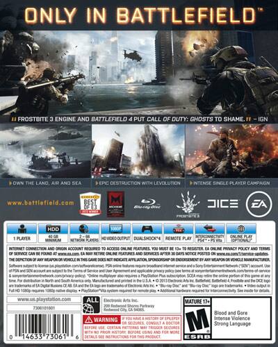 Battlefield 4 on PS4, PlayStation.Blog