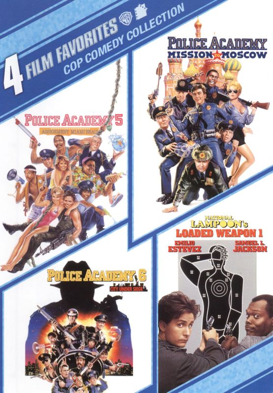  Cop Comedy Collection: 4 Film Favorites [2 Discs] [DVD]