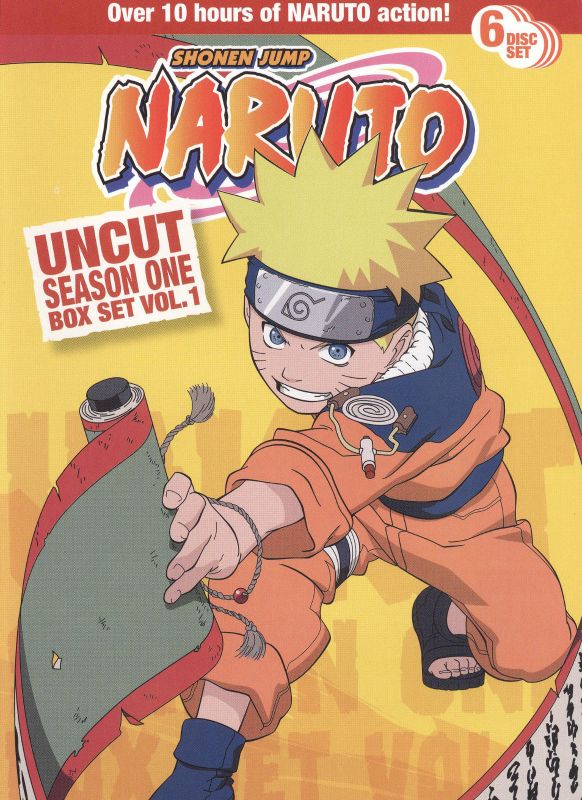 

Naruto Uncut Box Set: Season One, Vol. 1 [6 Discs] [DVD]