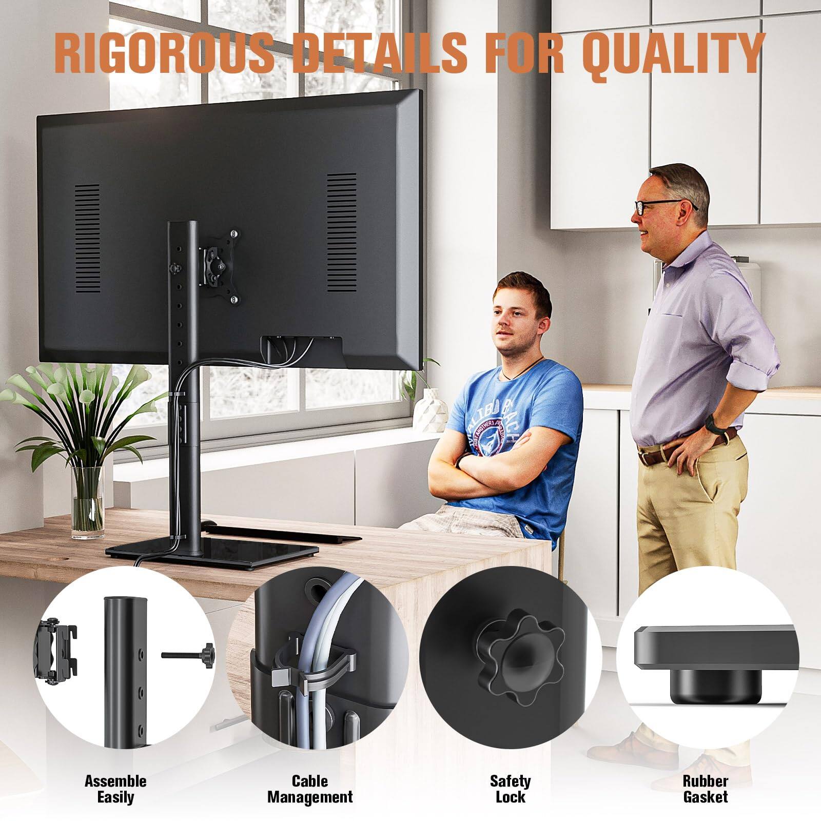 RIGOROUS DETAILS FOR QUALITY

- Assemble Easily
- Cable Management
- Safety Lock
- Rubber Gasket