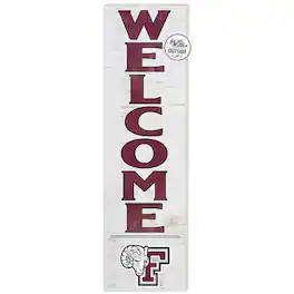 Jardine - Fordham Rams 10'' x 35'' Indoor/Outdoor Welcome Sign - White