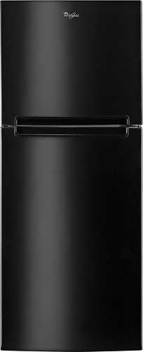 Whirlpool - 10.6 Cu. Ft. Frost-Free Top-Freezer Refrigerator - Black