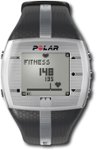Front Zoom. Polar - FT7 Men's Heart Rate Monitor - Black/Silver.