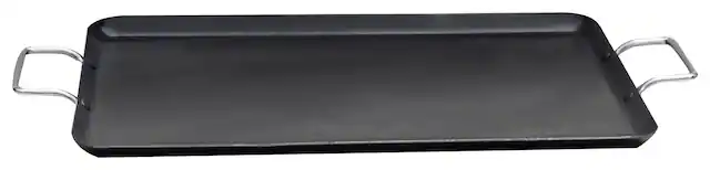 Angle. Better Chef - 22" Double Griddle - Gray.