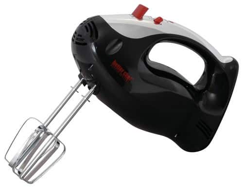 Front Standard. Better Chef - Hand Mixer - Black.