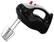 Front Standard. Better Chef - Hand Mixer - Black.