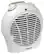 Front. Impress - Electric Fan Heater - White.