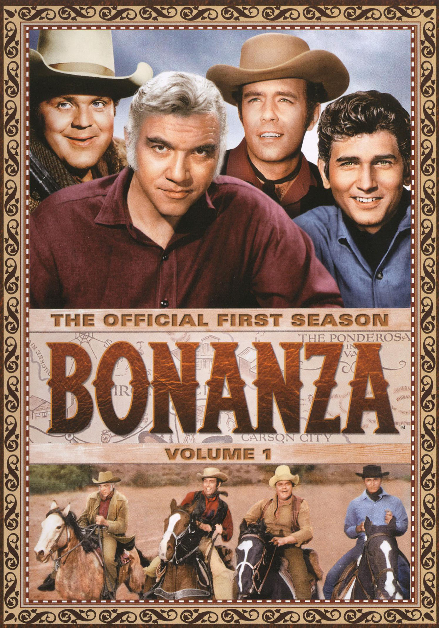 Best Buy: Bonanza: The Official First Season, Vol. 1 [4 Discs] [DVD]