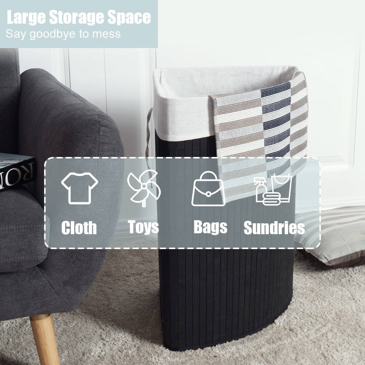 Large Storage Space Say goodbye to mess Cloth Toys Bags Sundries