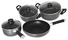 Better Chef - 7-Piece Cookware Set - Black