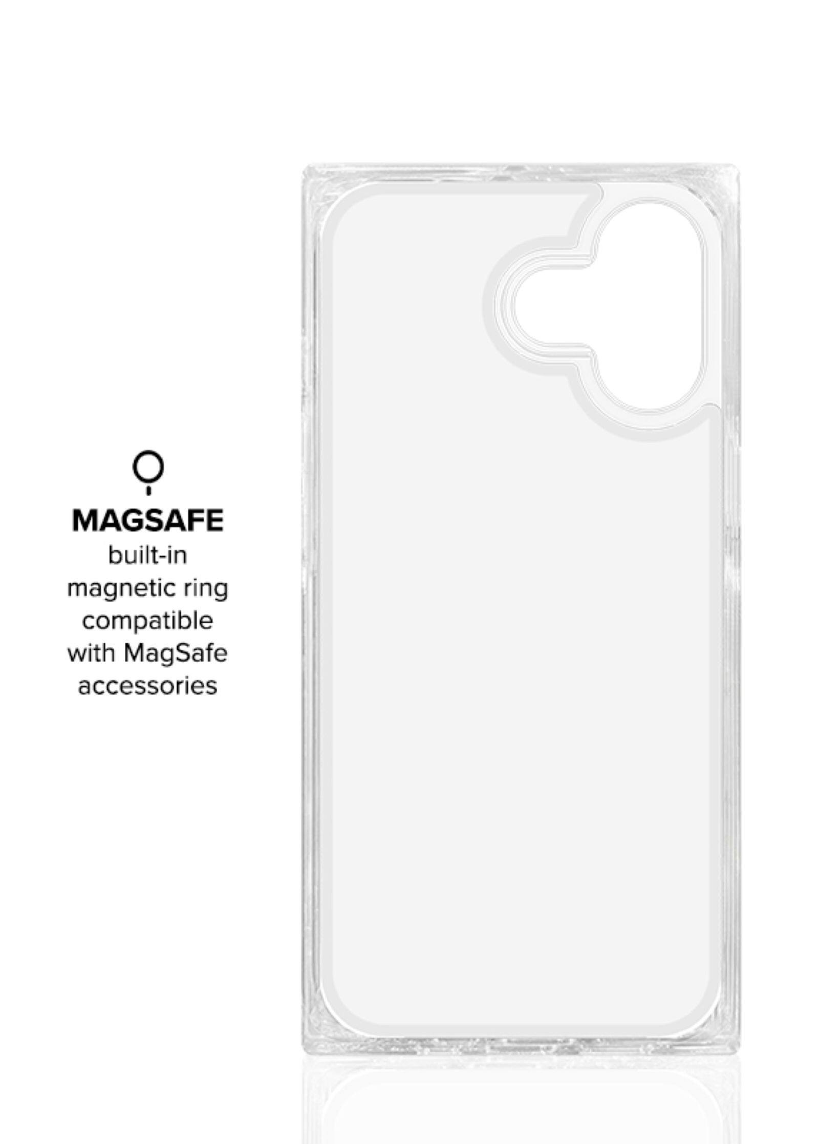 MAGSAFE  
built-in magnetic ring compatible with MagSafe accessories