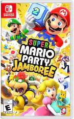 NINTENDO SWITCH, SUPER MARIO PARTY JAMBOREE, EVERYONE TODOS E ESRB