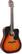 Angle Standard. Alvarez - 6-String Full-Size Cutaway Dreadnought Acoustic Guitar - Sunburst.