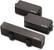 Angle Standard. EMG - PJ Active Pickups for Bass Guitars (2-Pack) - Black.