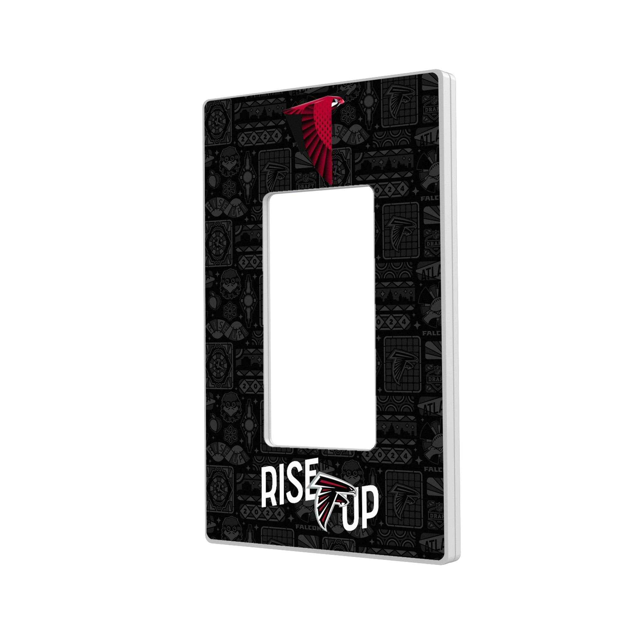 Keyscaper - Atlanta Falcons 2024 Illustrated Limited Edition Single Rocker Light Switch Plate - White price history on PriceWatchPro