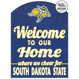 Jardine - South Dakota State Jackrabbits 16'' x 22'' Indoor/Outdoor Marquee Sign - Blue
