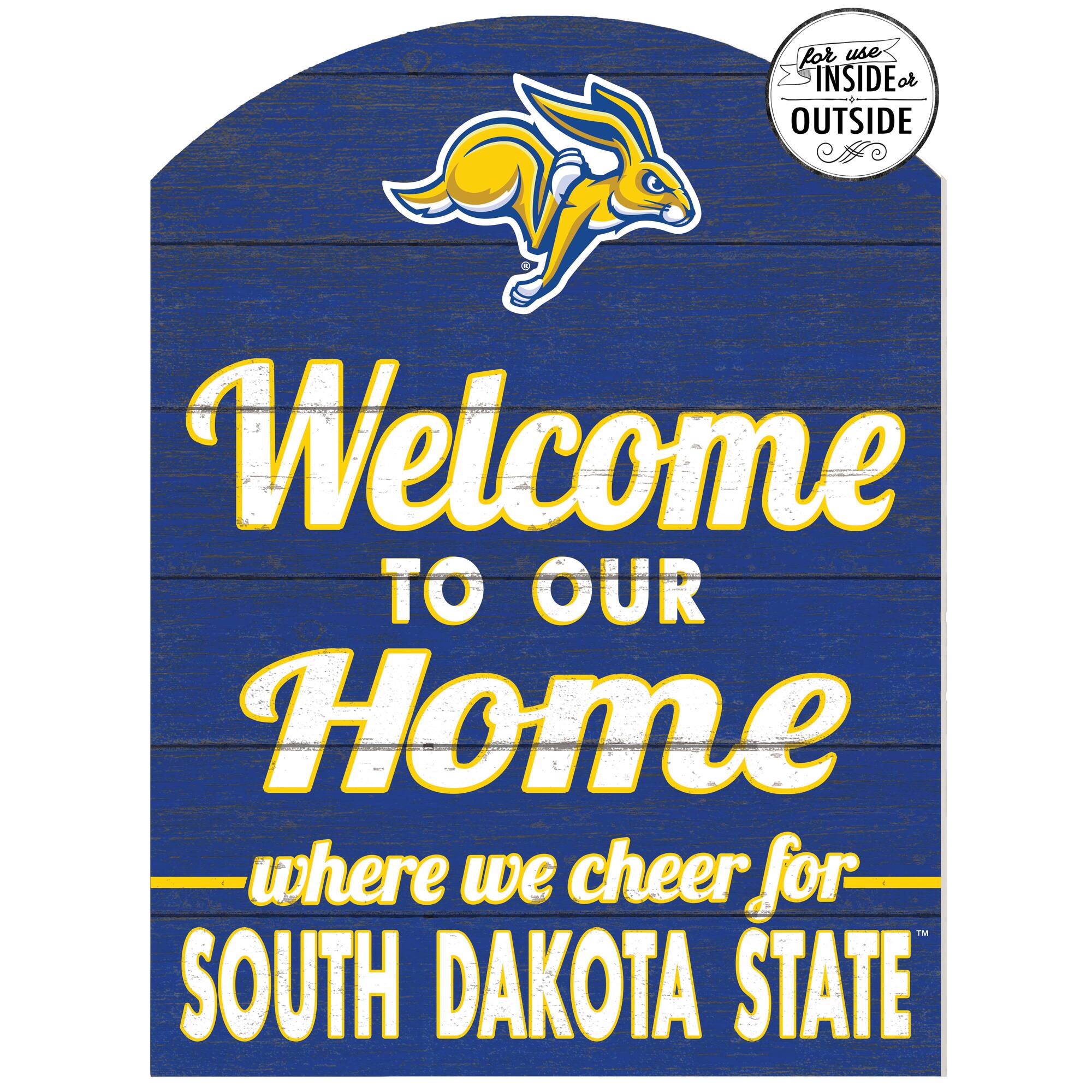 South Dakota State Jackrabbits 16'' x 22'' Indoor/Outdoor Marquee Sign