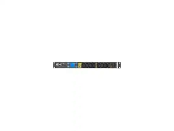 Front. Eaton - Eaton Managed EMAT10-10 8-Outlet PDU - Black.