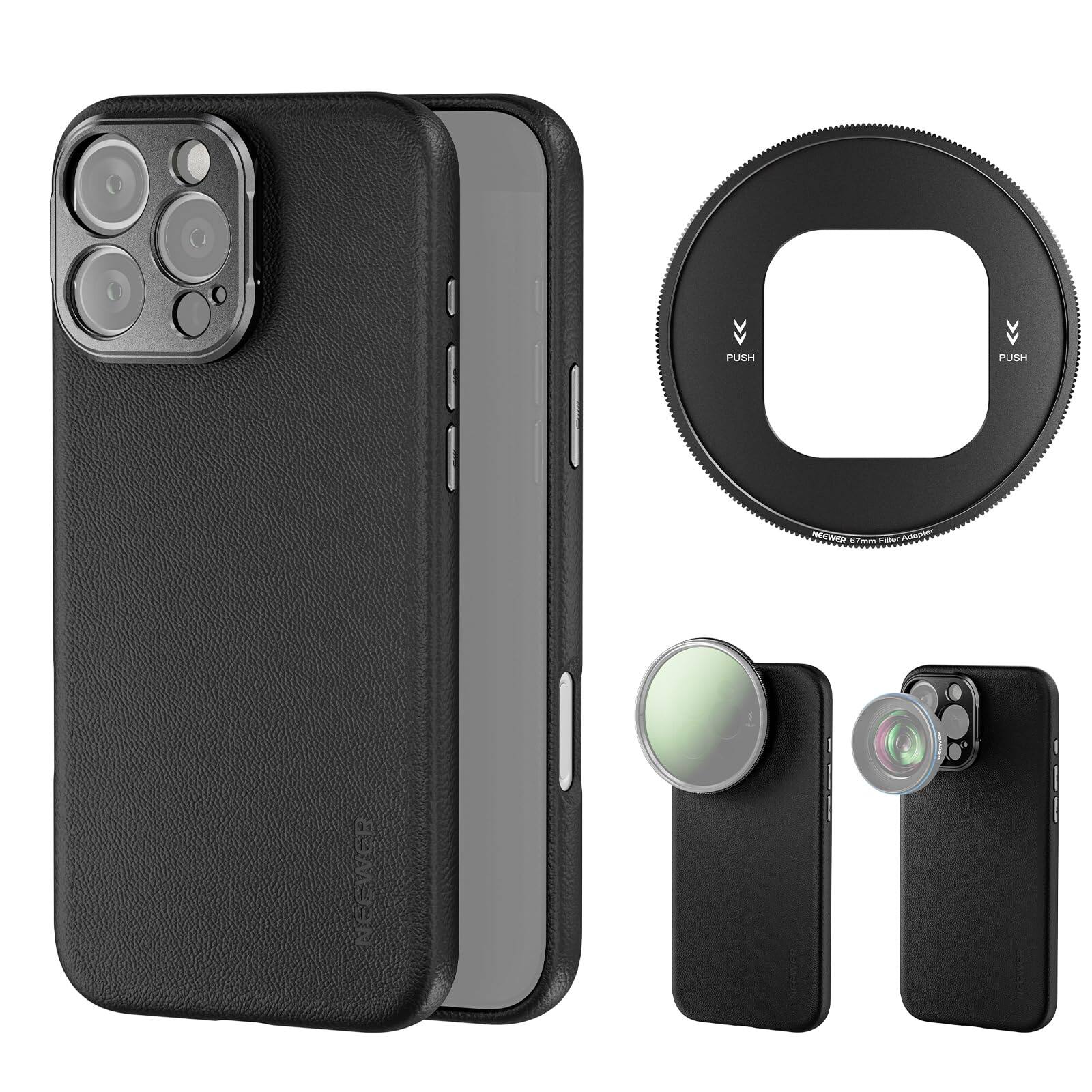 PUSH NOW  
PUSH  
NEVER 87mm Filter Adapter