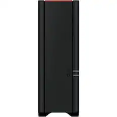 Front. Buffalo - LinkStation™ 210 2TB External Network Attached Storage (NAS) - Black.