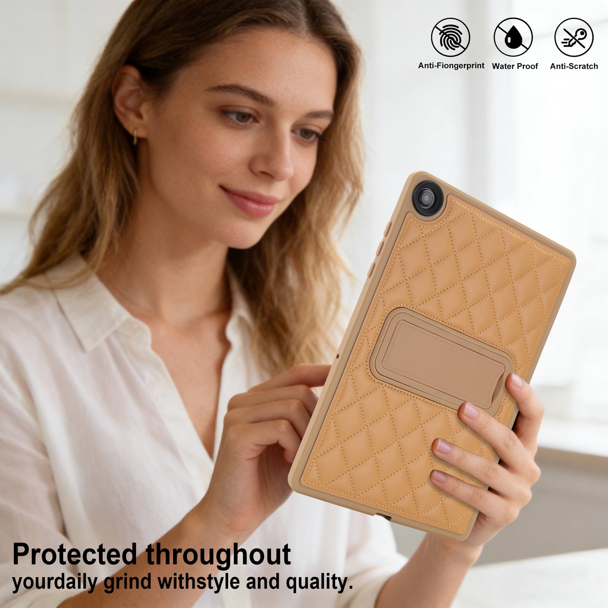 Anti-Fingerprint Water Proof Anti-Scratch Protected throughout your daily grind with style and quality.