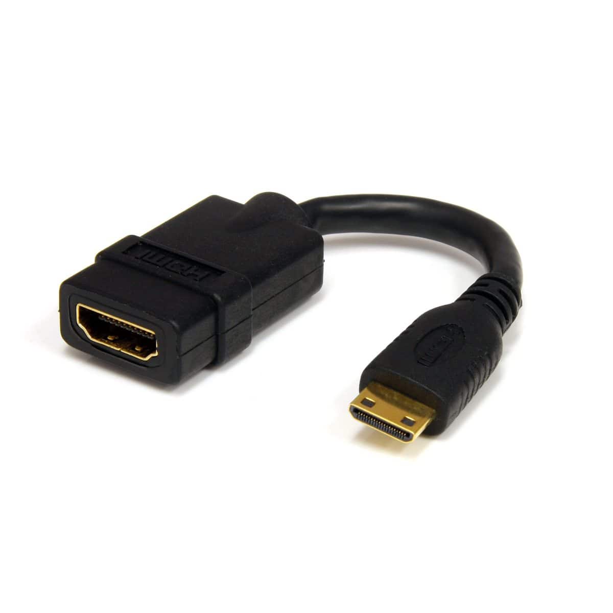 StarTech.com - StarTech 5" High Speed HDMI Adapter Cable, 30 AWG