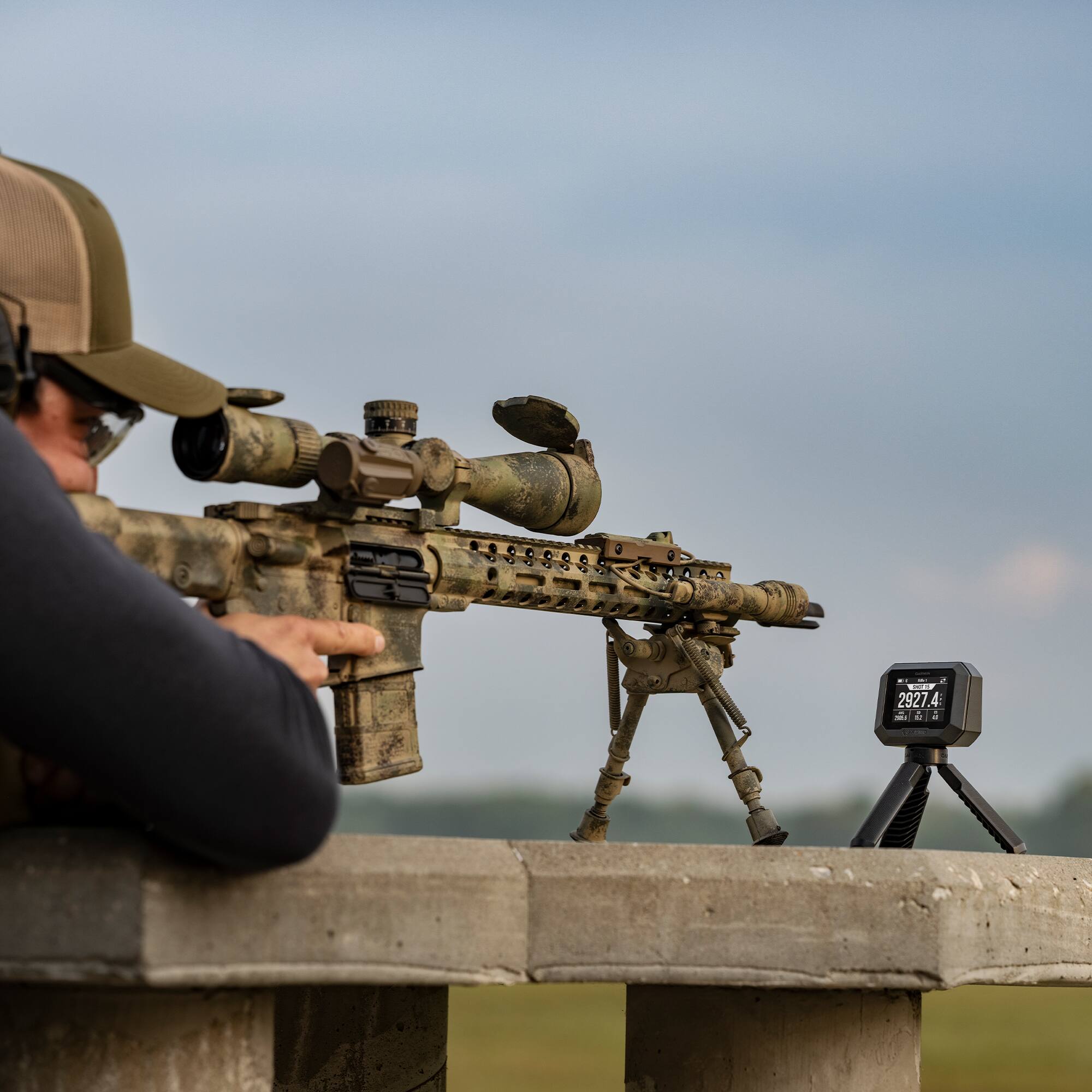 Back. Garmin - Garmin Xero C2 Chronoraph - Black.