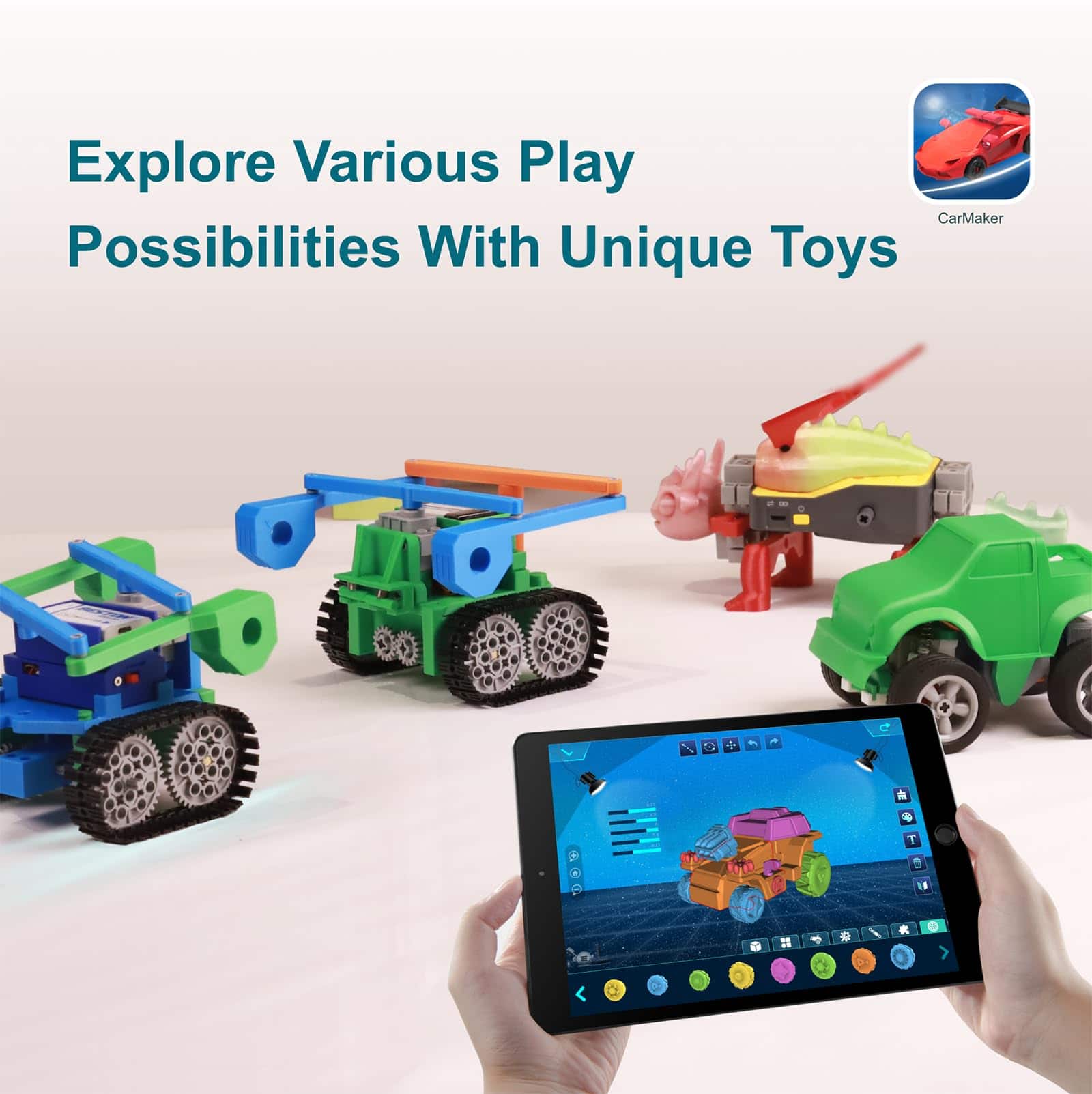 Explore Various Play Possibilities With Unique Toys
CarMaker
