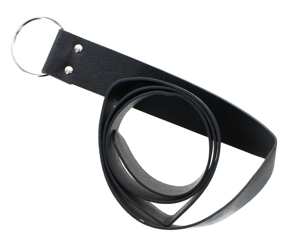 "Charades - 60"" Faux Leather Belt Adult Costume Accessory - Black" price history on PriceWatchPro