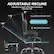 ADJUSTABLE RECLINE
Adjusting the angle of the back naturally to relax your legs
- Backrest Tilt Adjustment
- 360 Degree Swivel
- Seat Height Adjustment
- Free Lock
135°
110°
90°