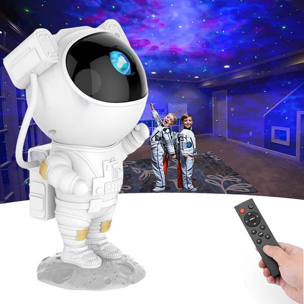 ACJPR - Astronaut Galaxy Projector Night Light, Star Projector for Bedroom and Kids Room, Adjustable Head Angle, Ceiling Decor,