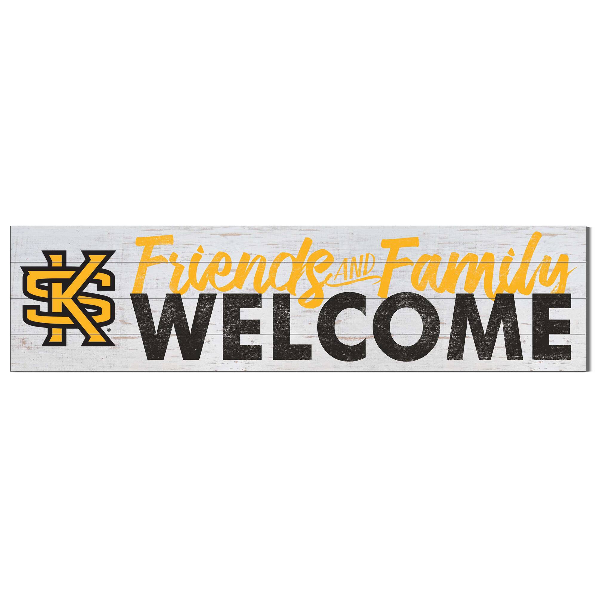 Kennesaw State Owls 10'' x 40'' Friends & Family Welcome Sign