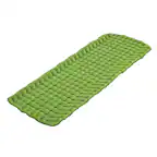 Front. Bestway - Bestway WanderLite Large Rectangular Sleeping Air Pad with Storage Bag, Green - Green.